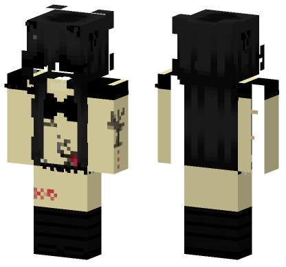 Mellys Custom Skin Minecraft Bedrock skin
