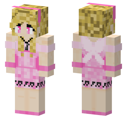 Melody The Music Fairy Minecraft Bedrock skin