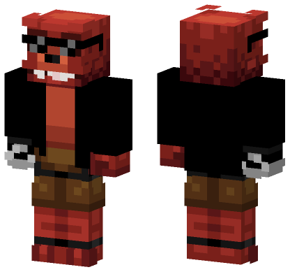 Meme Fox Minecraft Bedrock skin
