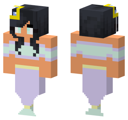 Mermaid Aphmau Minecraft Bedrock skin