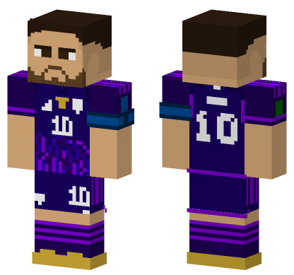Messi Qatar 2022 Away Minecraft Bedrock skin