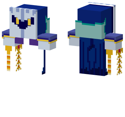 Meta Knight Skin Minecraft Bedrock skin