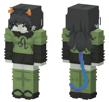 Meulin Leijon Homestuck Minecraft Bedrock skin