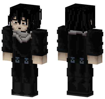 Mha Shouta Aizawa Eraserhead Minecraft Bedrock skin