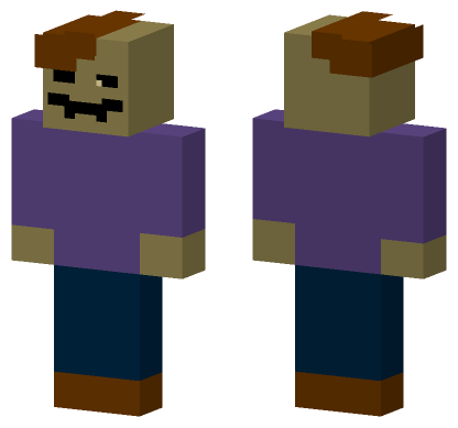 Michael Afton FNAF SL Undead Minecraft Bedrock skin
