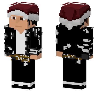 Michael Jackson Christmas Fanmade Minecraft Bedrock skin