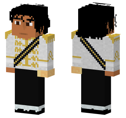 Michael Jackson Thriller Outfit Minecraft Bedrock skin
