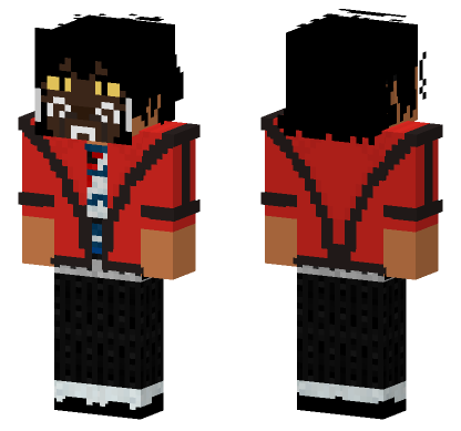 Michael Jackson Thriller Outfit Minecraft Bedrock skin