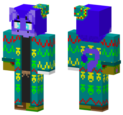 Midnight True Limbless Minecraft Bedrock skin
