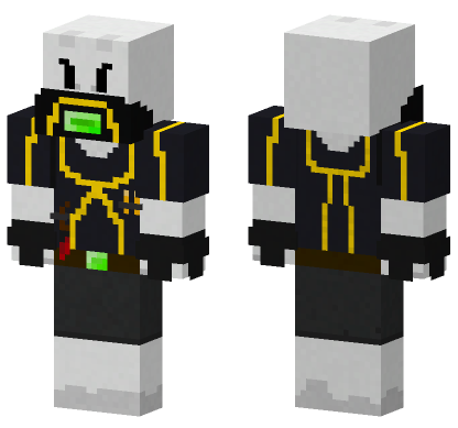 Migrator Catt HD Minecraft Bedrock skin