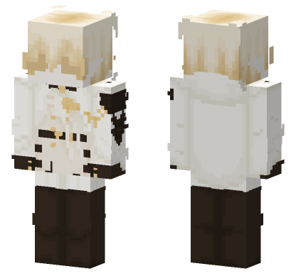 Mikaela Seraph Of The End Minecraft Bedrock skin