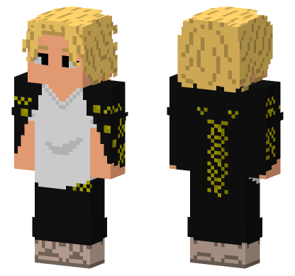 Mikey Manjiro Sano Minecraft Bedrock skin