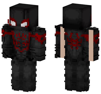 Miles Morales 4836083 Minecraft Bedrock skin