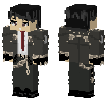 Minato Fortnite Skin Minecraft Bedrock skin