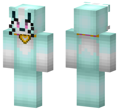 Mint The Fox Minecraft Bedrock skin