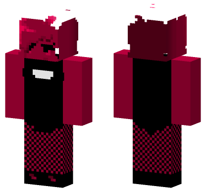 Minus GF Minecraft Bedrock skin