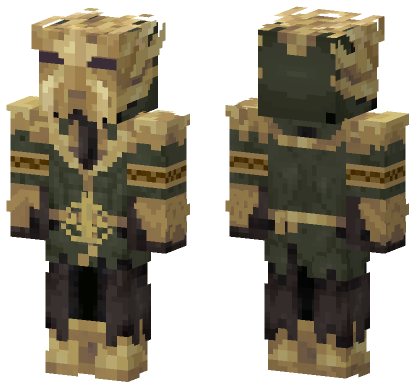 Miraak The First Dragonborn Minecraft Bedrock skin
