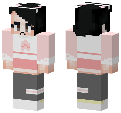 Mirasparklegacha Costume 3 Minecraft Bedrock skin