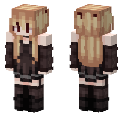 Misa Amane Minecraft Bedrock skin