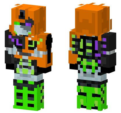 Mixed Energon Skin Minecraft Bedrock skin