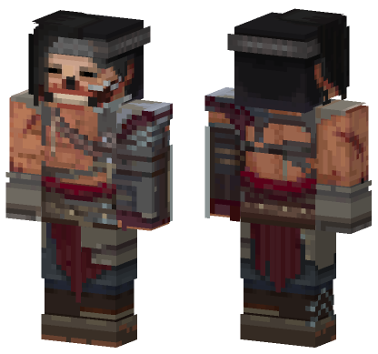 Mk1 Havik Skin Minecraft Bedrock skin