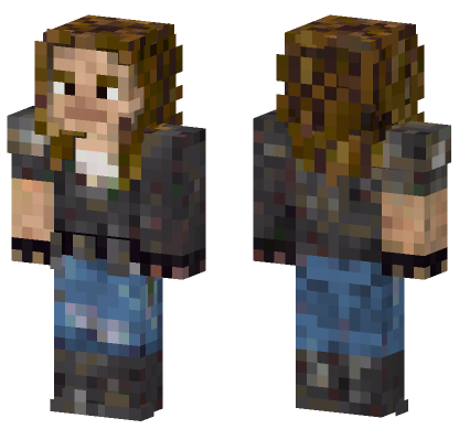 Mlhjl Blue Jacket Minecraft Bedrock skin