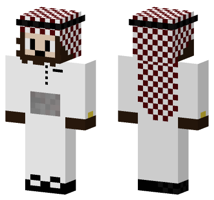 Mo7wx Saudi Minecraft Bedrock skin