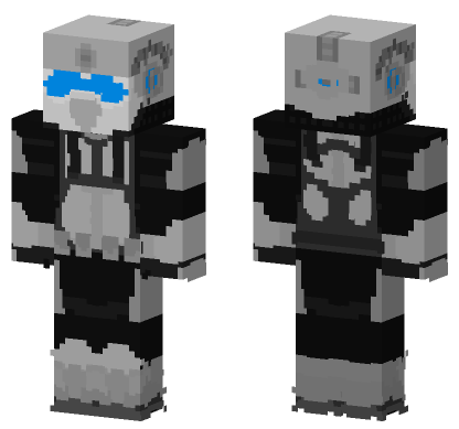 Mobile Task Force Tau 5 Minecraft Bedrock skin