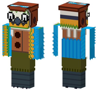 Mollie Macaw Indigo Park Minecraft Bedrock skin