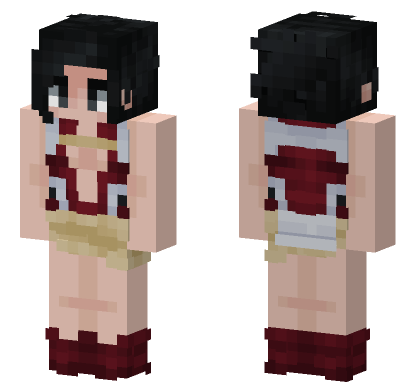Momo Yaoyorozu Minecraft Bedrock skin