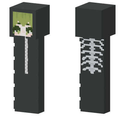 Monaca Towa Sleeping Bag Minecraft Bedrock skin