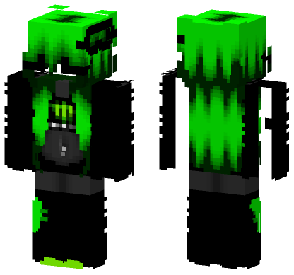 Monster 6742050 Minecraft Bedrock skin