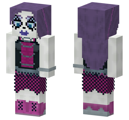 Monster High Spectra Vondergeist Minecraft Bedrock skin