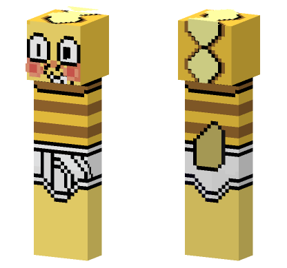 Monster Kid Undertale Minecraft Bedrock skin