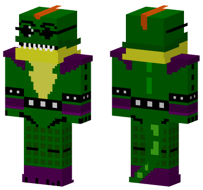 Montgomery Gator Skin Minecraft Bedrock skin