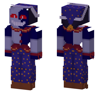 Mooon My Au Minecraft Bedrock skin