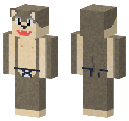 Moritaka Loincloth Minecraft Bedrock skin