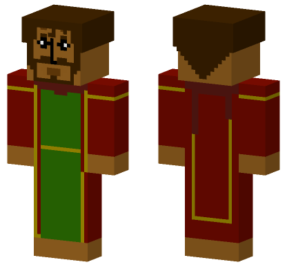 Moses Prince Of Egypt Minecraft Bedrock skin