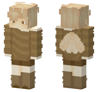Moth Boy Minecraft Bedrock skin