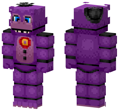 Mr Hippo Freddy Fazbear Minecraft Bedrock skin