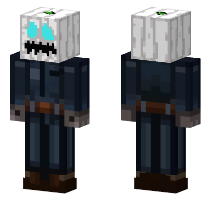 Mr Infinite Full Power Minecraft Bedrock skin