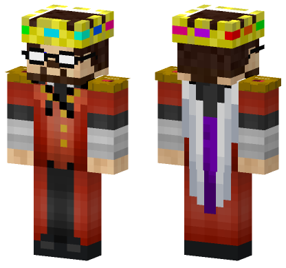 Mr King Pro Minecraft Bedrock skin