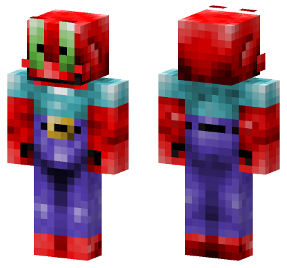 Mr Krabs Skin Minecraft Bedrock skin