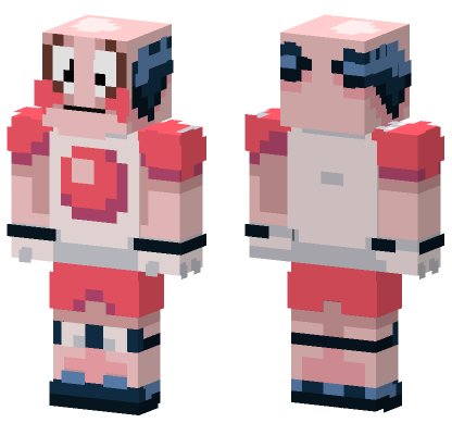 Mr Mime Minecraft Bedrock skin