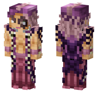 Mrs Robinson Minecraft Bedrock skin