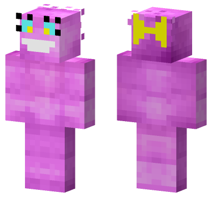 Ms Splosion Man Minecraft Bedrock skin