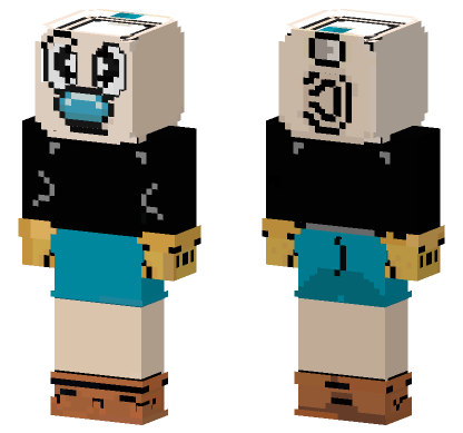 Mugman Werewolf Skin Minecraft Bedrock skin