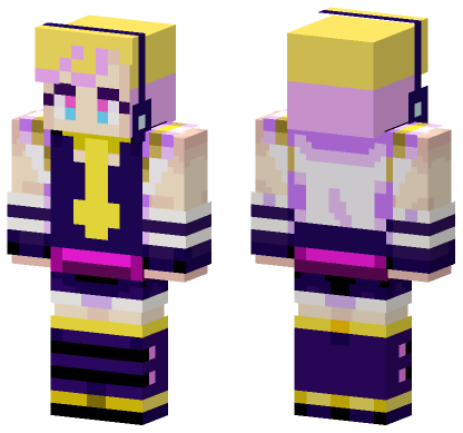 Muse Dash Len Remake Minecraft Bedrock skin