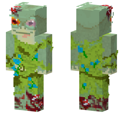 Mushroom Frog Minecraft Bedrock skin