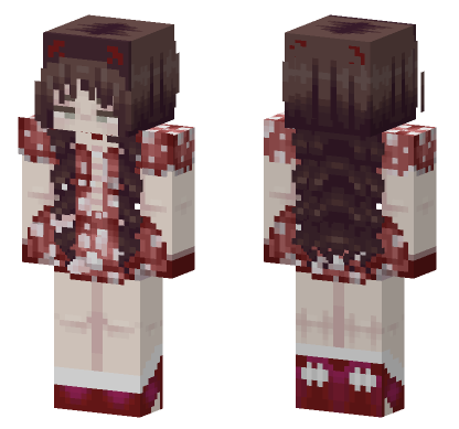 Mushroom Girl Minecraft Bedrock skin